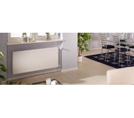 Эффективная теплоотдача у стальных панельных радиаторов EVRA Compact