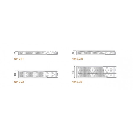 EVRA Compact С11 300x400 стальной панельный радиатор с боковым подключением EVRA Compact С11 300x400 стальной панельный радиатор с боковым подключением