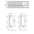 EVRA Ventil Compact CV33 400x2000 стальной панельный радиатор с нижним подключением EVRA Ventil Compact CV33 400x2000 стальной панельный радиатор с нижним подключением