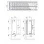 EVRA Ventil Compact CV33 500x800 стальной панельный радиатор с нижним подключением EVRA Ventil Compact CV33 500x800 стальной панельный радиатор с нижним подключением